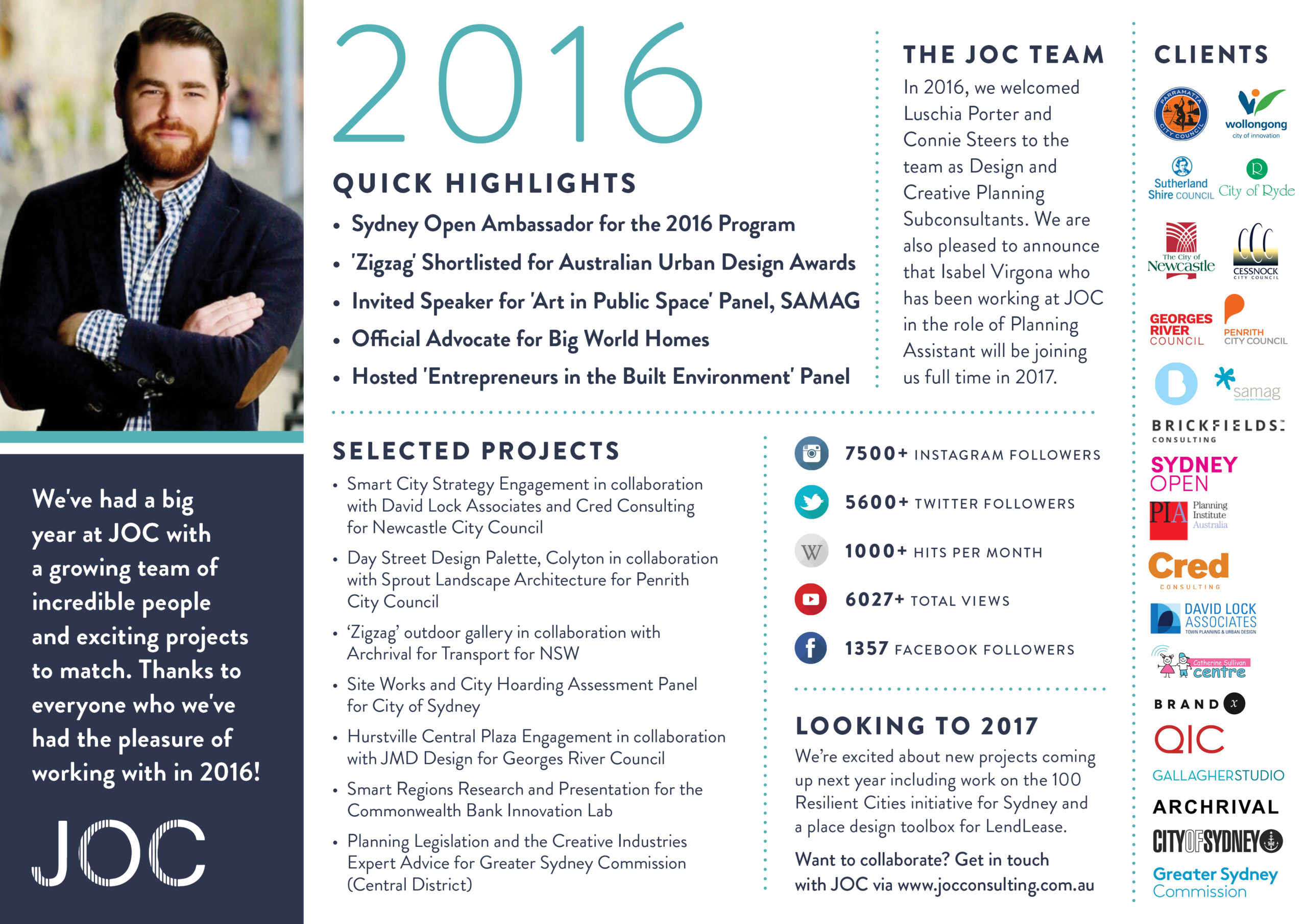 Read more about the article JOC YEAR IN REVIEW | 2016